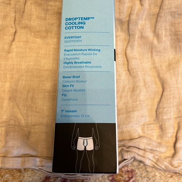 Saxx DropTemp® Cooling Cotton (2 Pack) Cooling Cotton Boxer Brief 5” (Med) - Picture 5 of 6